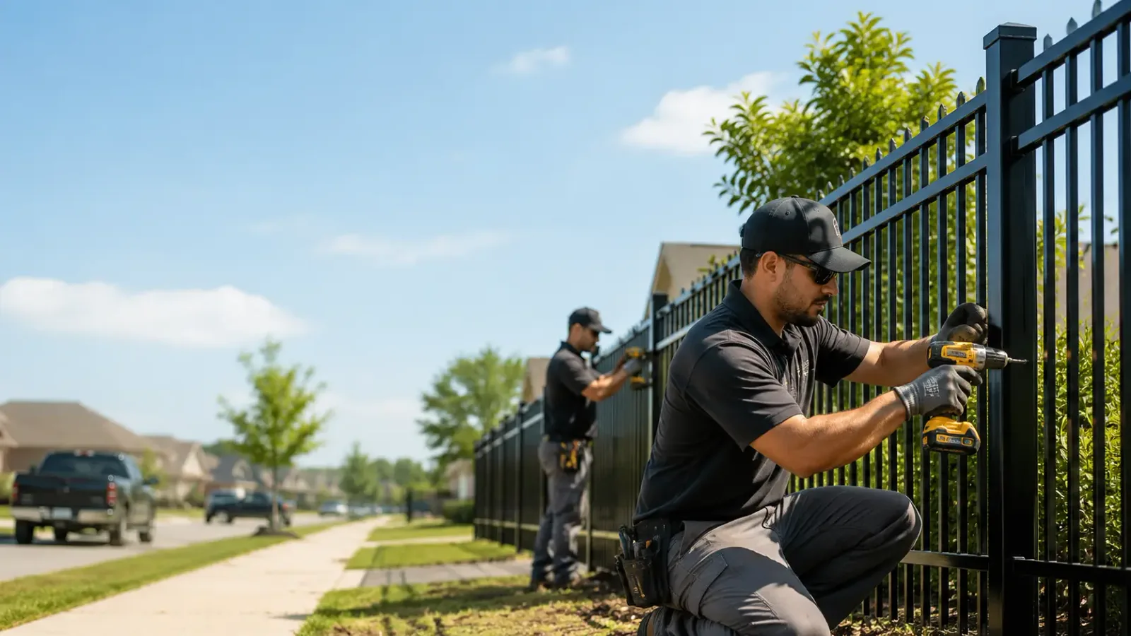 Metal Fence Installation in Foster, OK
